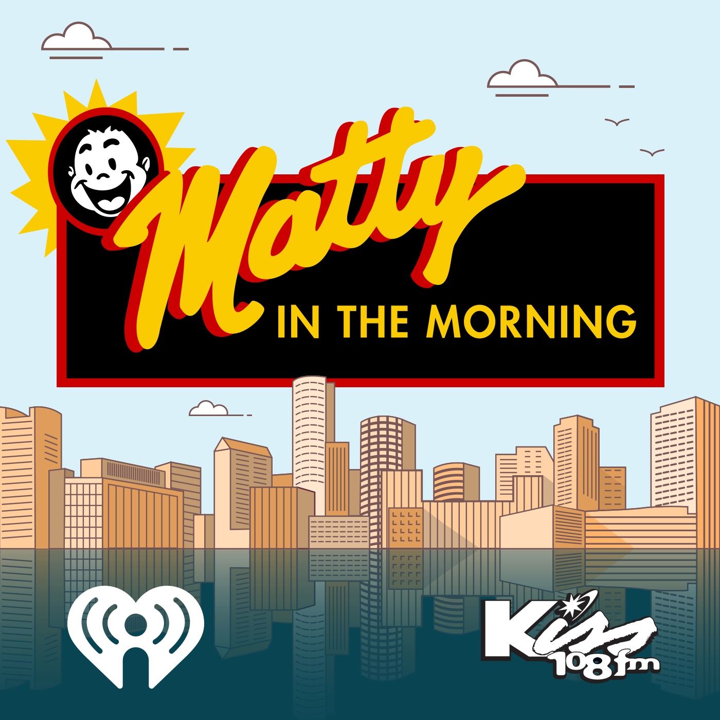 Calling in the morning. Funkin Matt. Morning show logo. Funkin Matt - Aurora.