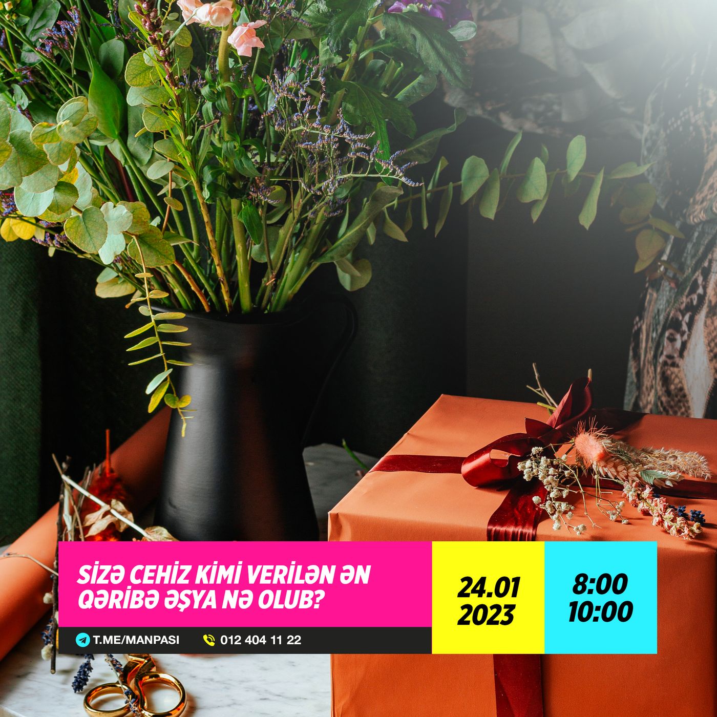 Sizə cehiz kimi verilən ən qəribə əşya nə olub? 24.01.2023