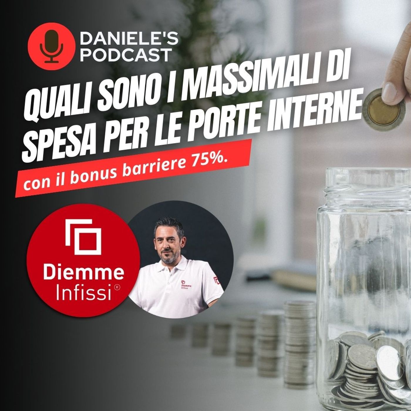Quali sono i massimali di spesa per le porte interne con il bonus barriere 75% episode artwork