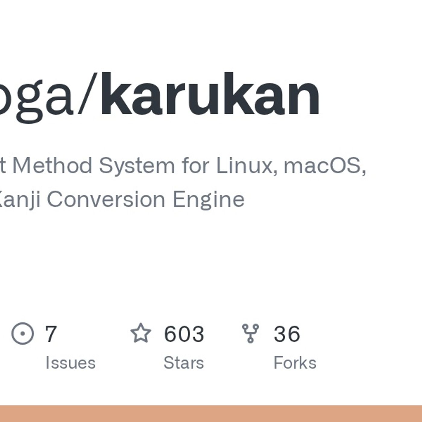 GitHub - togatoga/karukan: Japanese Input Method System for Linux, macOS, Neural Kana-Kanji Conversion Engine