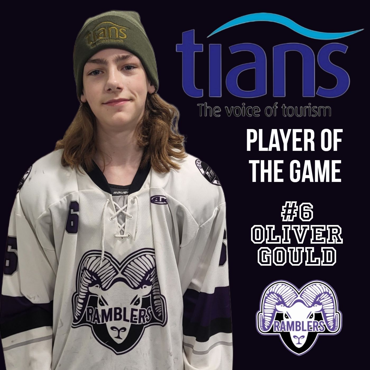 TIANS PLAYER of the Game - Oliver Gould episode artwork