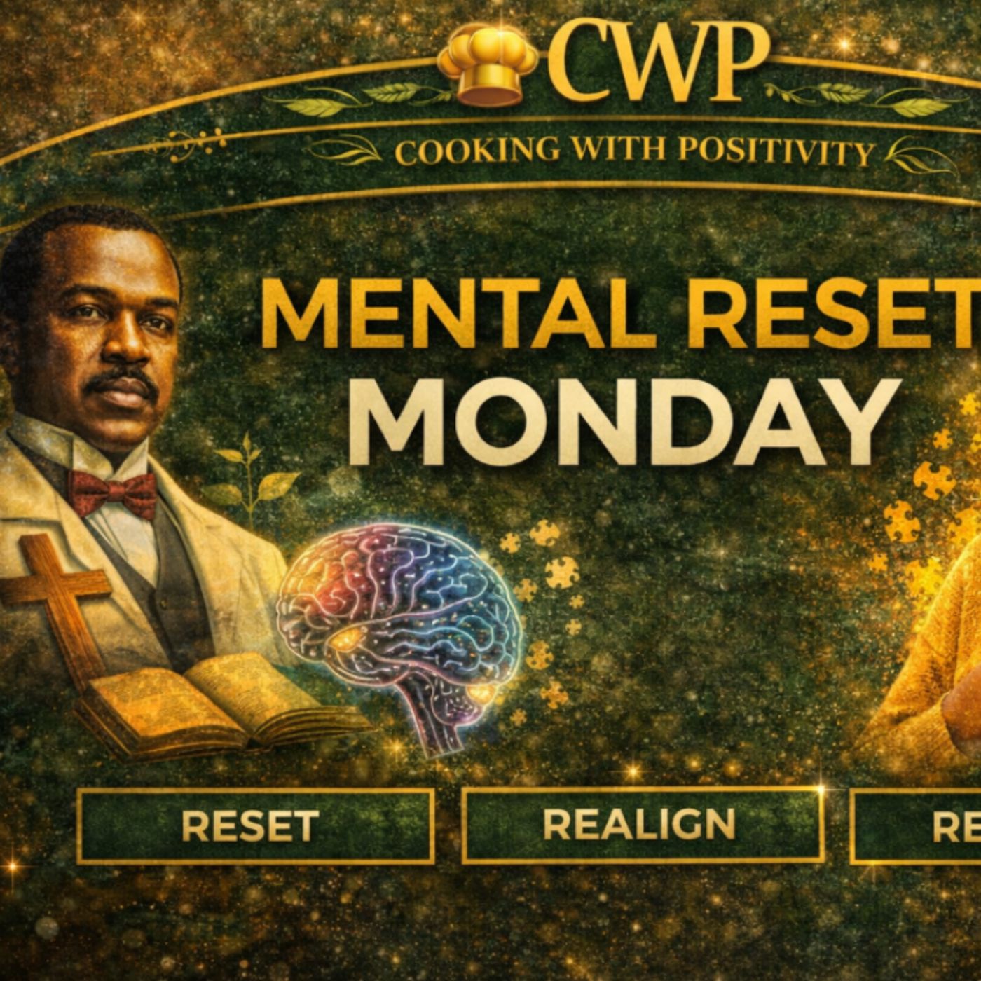 Monday & you — Cooking with positivity cover