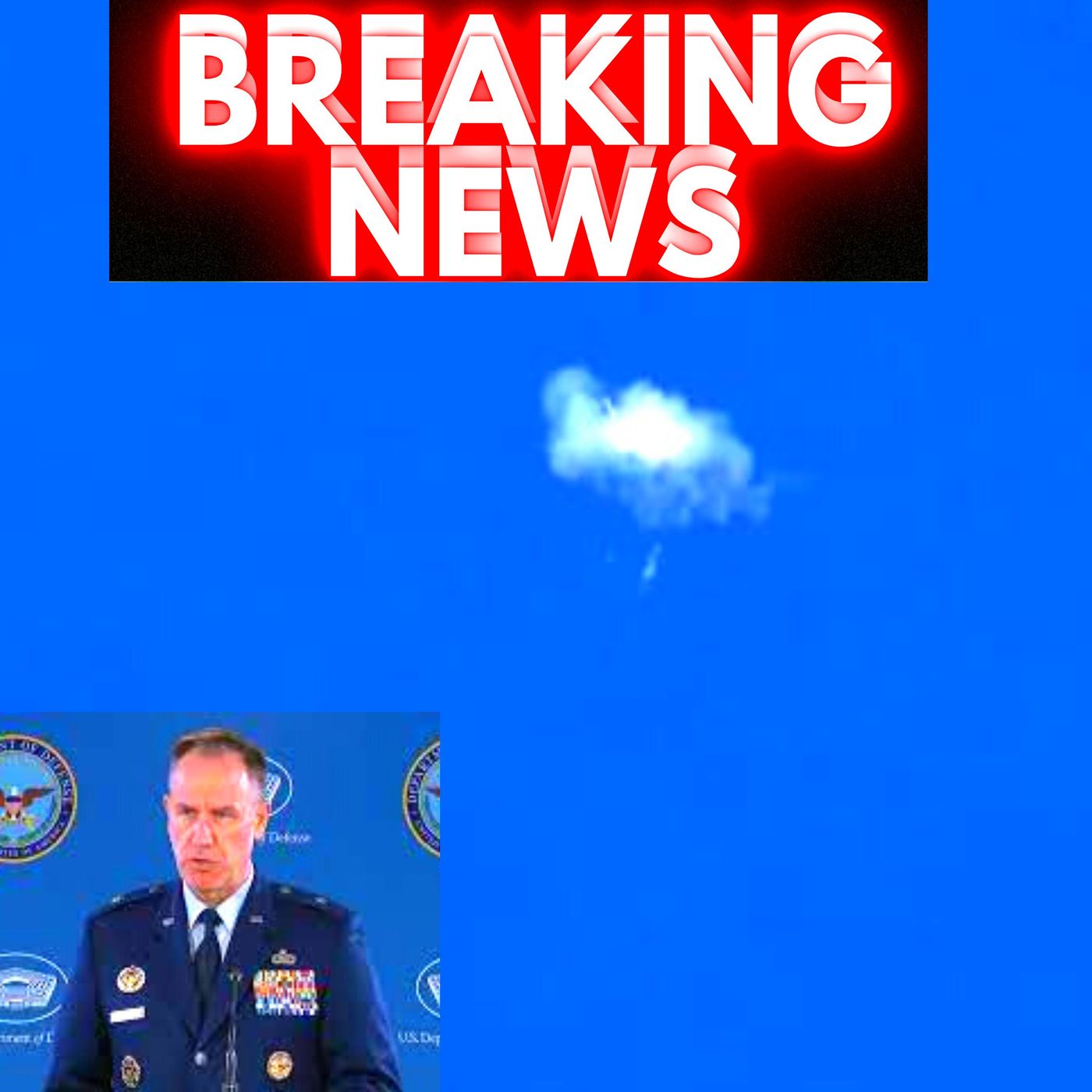 Unidentified object near Alaska shot down by U.S. fighter pilot BREAKING NEWS