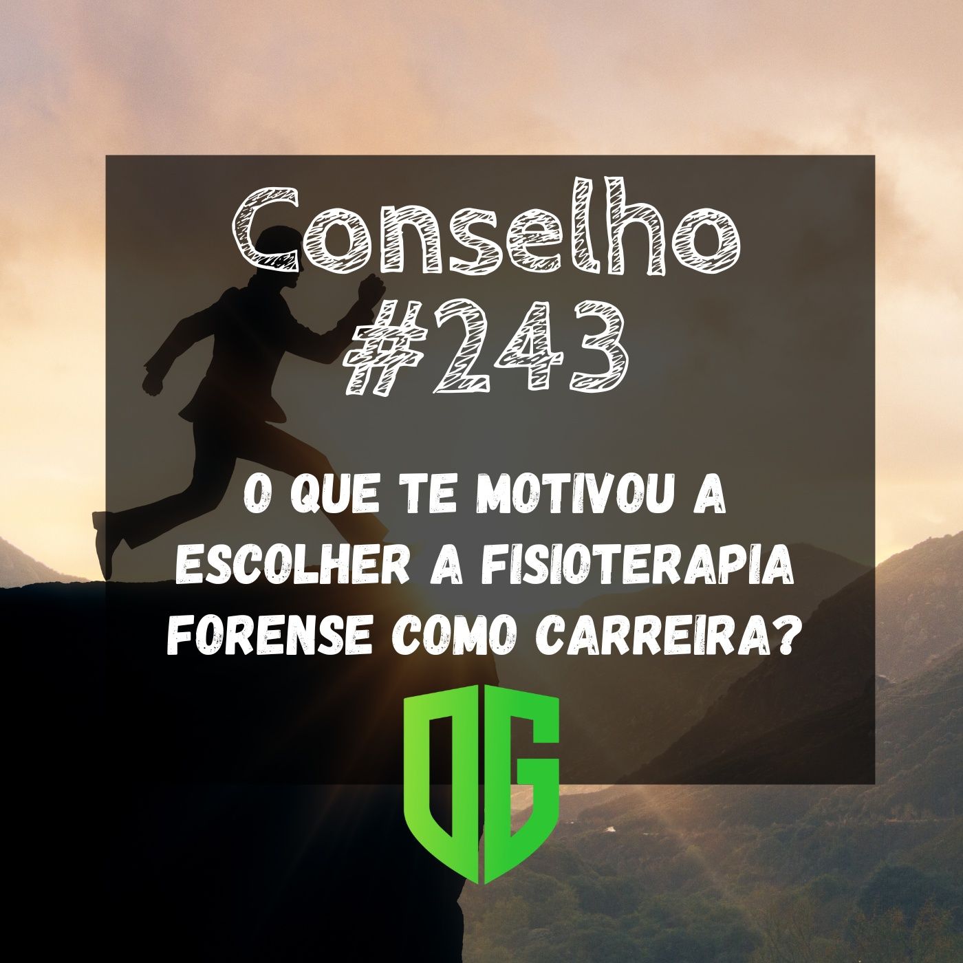 Conselho #243 - O que te motivou a escolher a Fisioterapia Forense como carreira? episode artwork