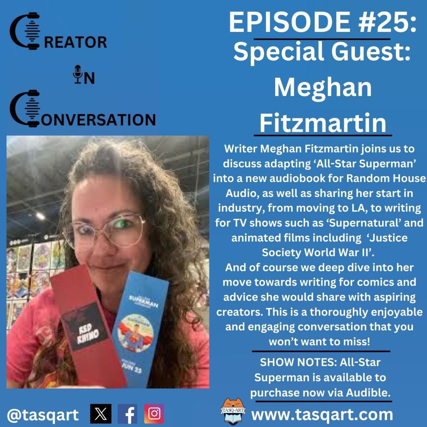 Creator In Conversation- Episode #25: Meghan Fitzmartin episode artwork