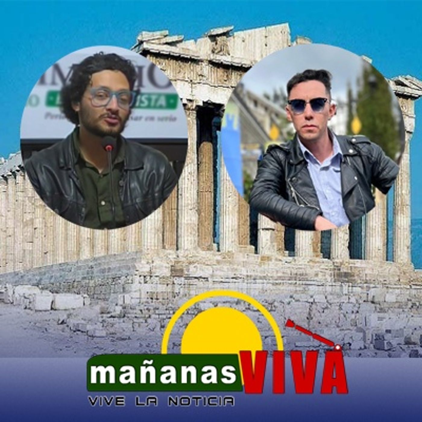 Jorge Naspucil y Sebastián Verdugo - Gira internacional de cultura en Grecia