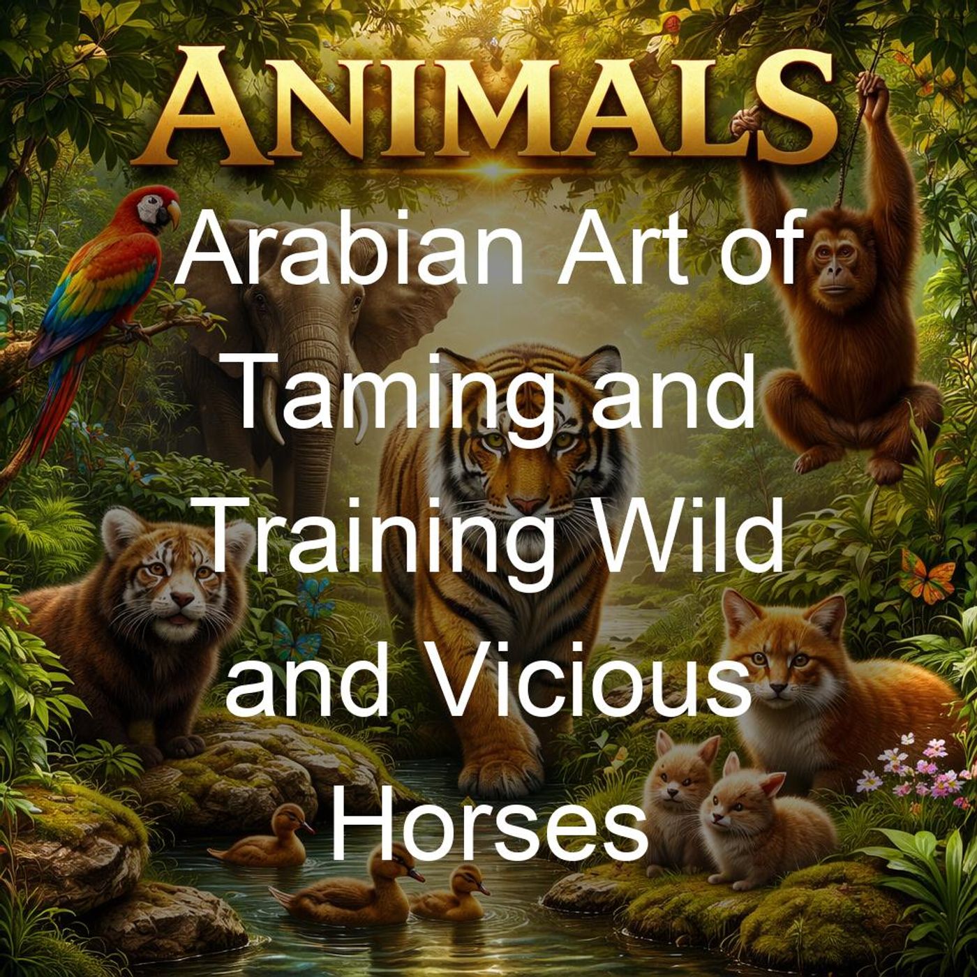 Arabian Art of Taming and Training Wild and Vicious Horses