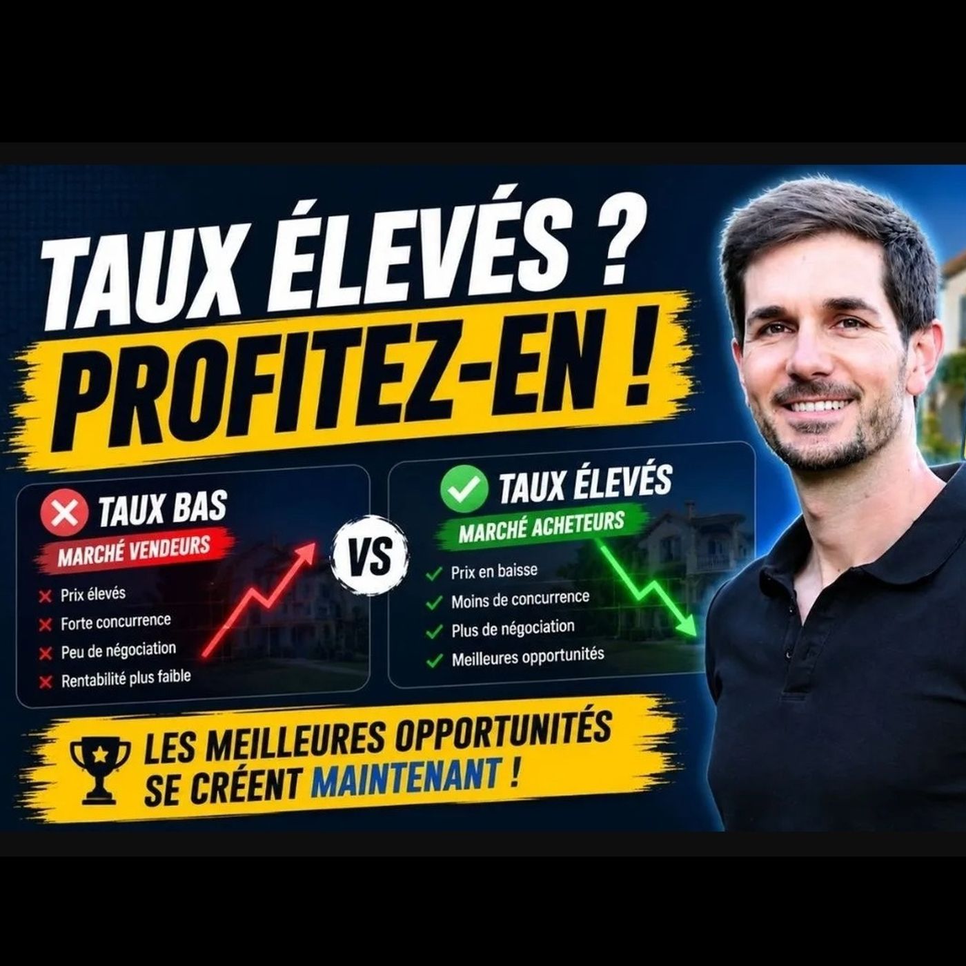 N'attendez surtout pas la baisse des taux pour investir dans l'immobilier ! episode artwork