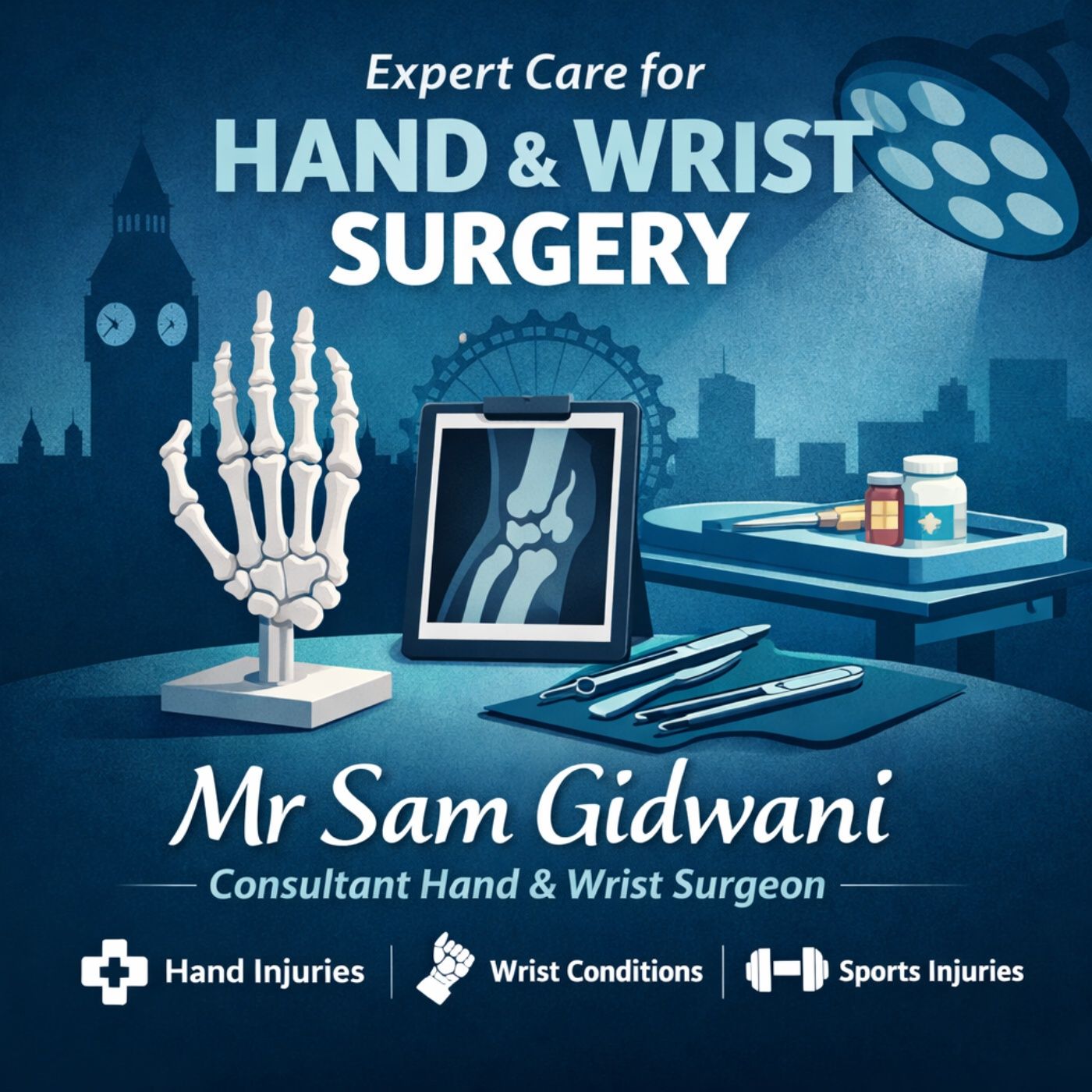 Mr Sam Gidwani - Spire Bushey Diagnostic podcast artwork