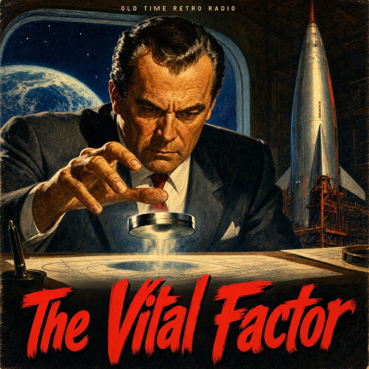 X Minus One - "The Vital Factor" (Old Time Radio, 1955) episode artwork