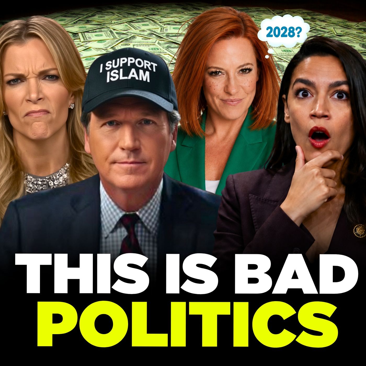 AOC History FAIL, Megyn Kelly Host Tucker Again, Congressional Map Chaos & Don Lemon 2028?