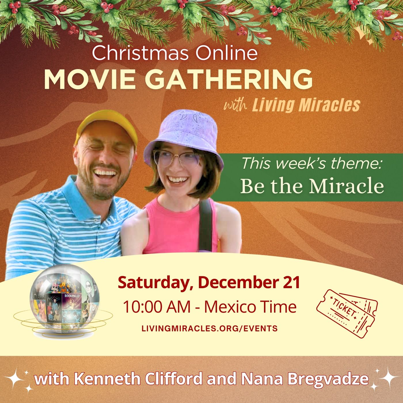 Be the Miracle! - Weekly Movie Gathering with Ken and Nana episode artwork