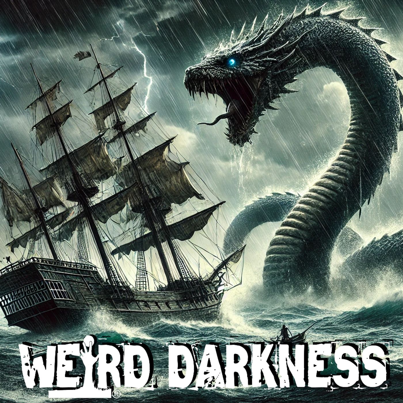 “THE HMS DAEDALUS SEA MONSTER” and More Creepy True Stories! #WeirdDarkness - podcast episode cover