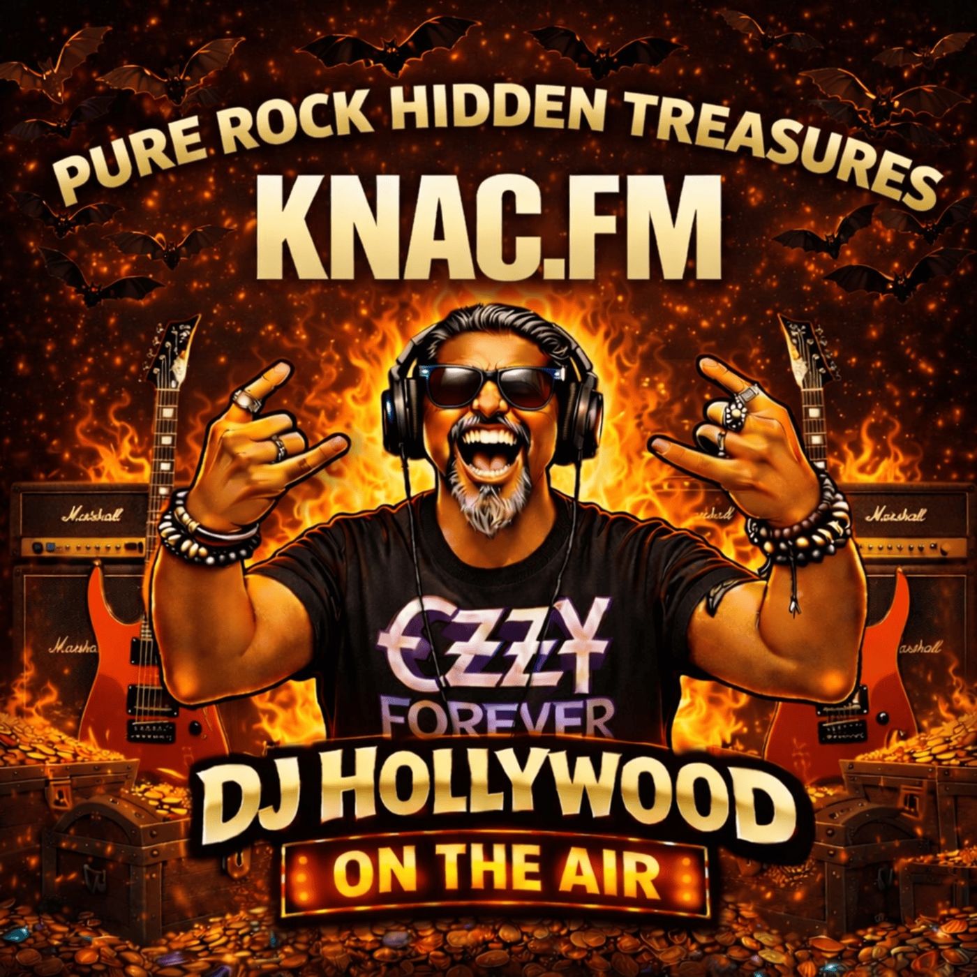 KNAC Pure Rock Hidden Treasures cover art