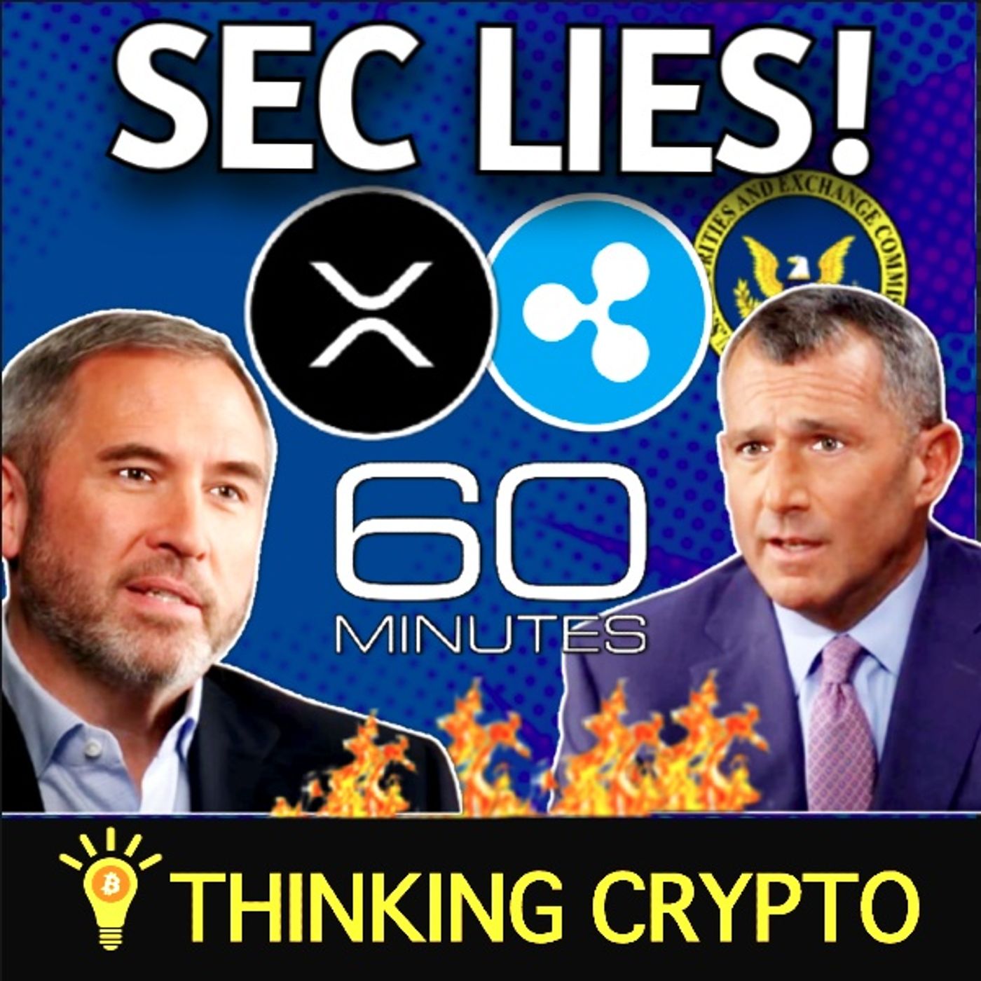 🚨SEC RUINS RIPPLE XRP BRAD GARLINGHOUSE 60 MINUTES INTERVIEW!? AMAZON BITCOIN RESERVE!