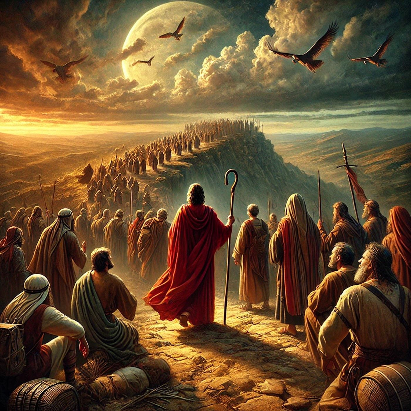 "Człowiek, który sprzedał własnego brata w niewolę, stał się przodkiem Mesjasza." episode artwork