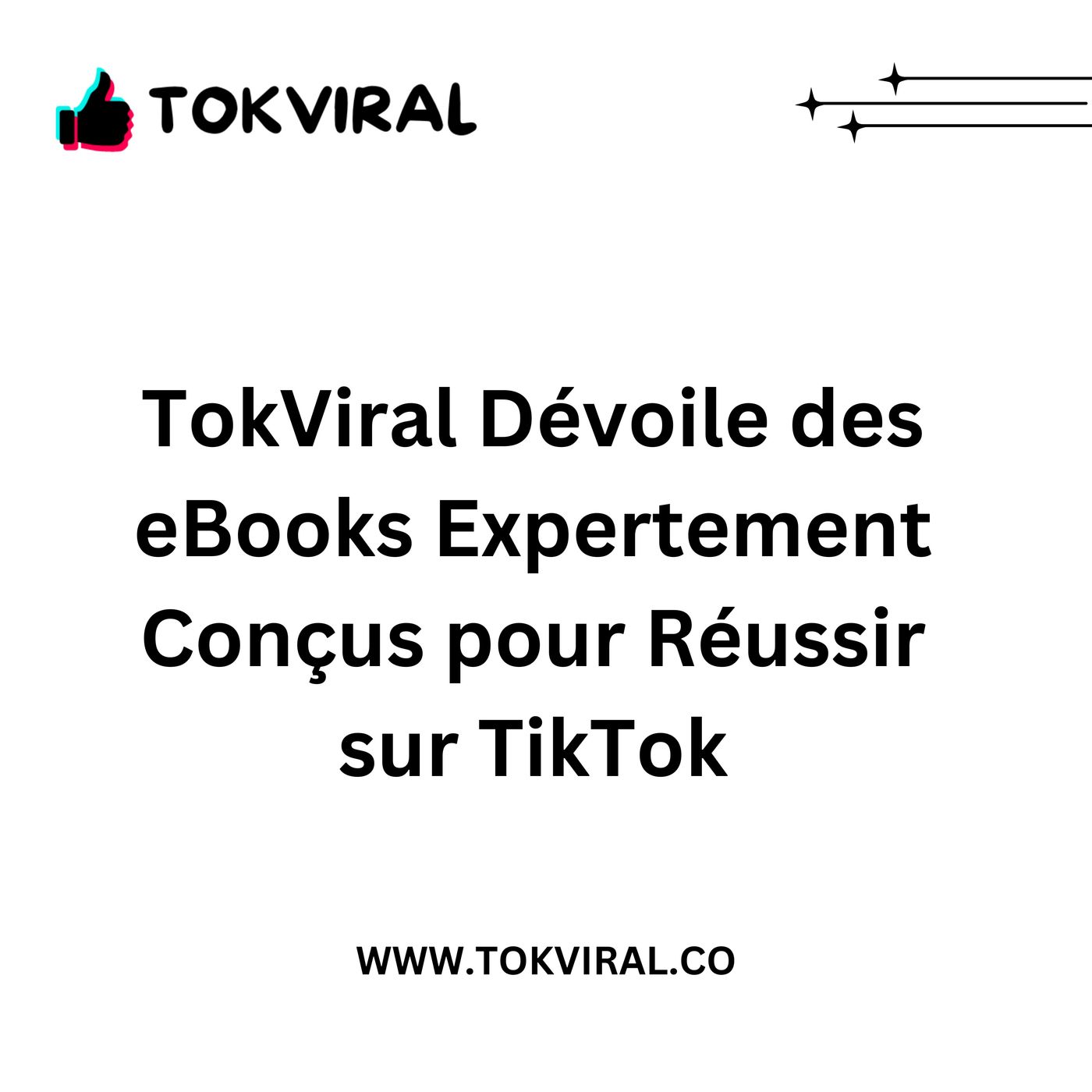 TokViral Dévoile des eBooks Expertement Conçus pour Réussir sur TikTok episode artwork