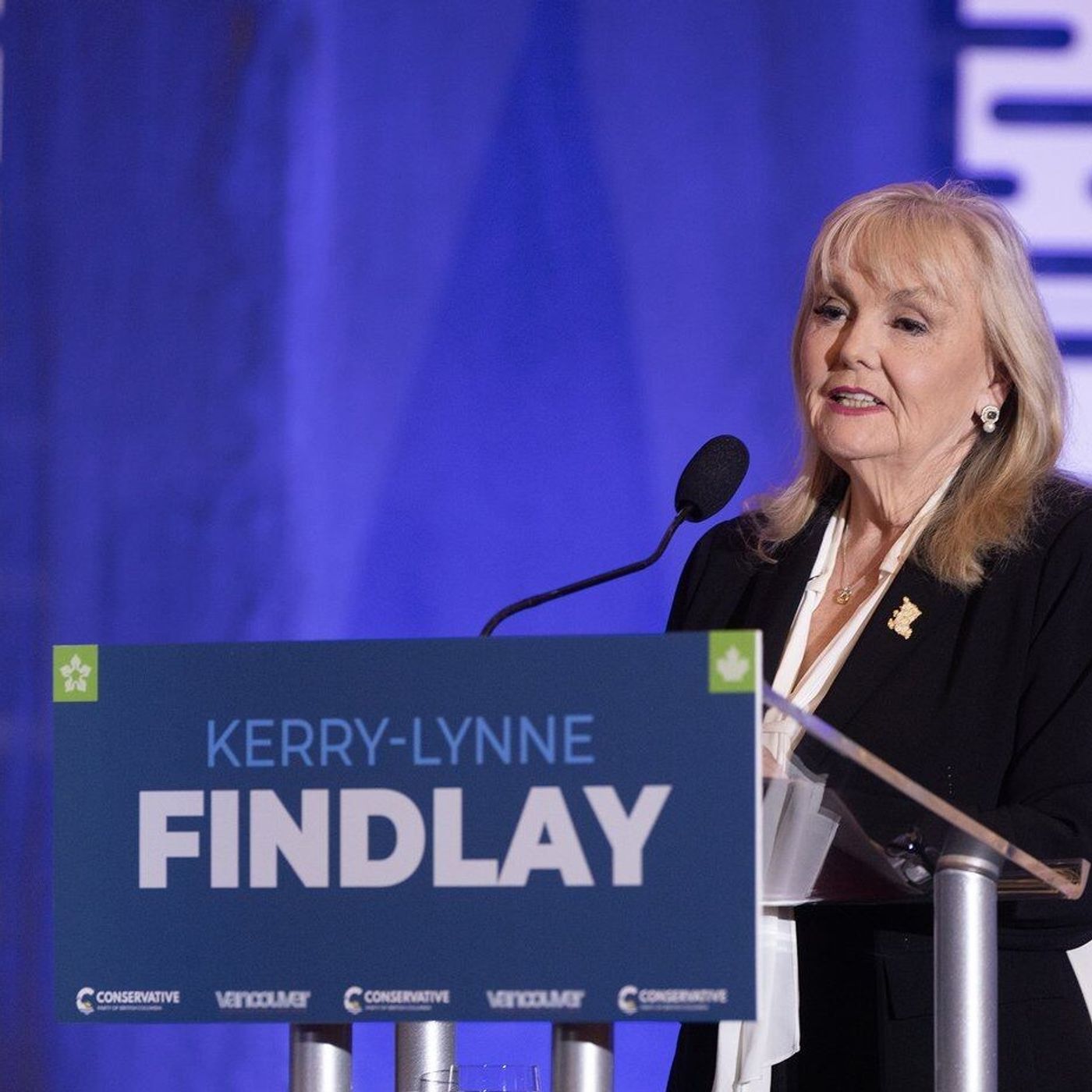 Newly elected B.C. Conservative Leader Kerry-Lynne Findlay wins by slim margin