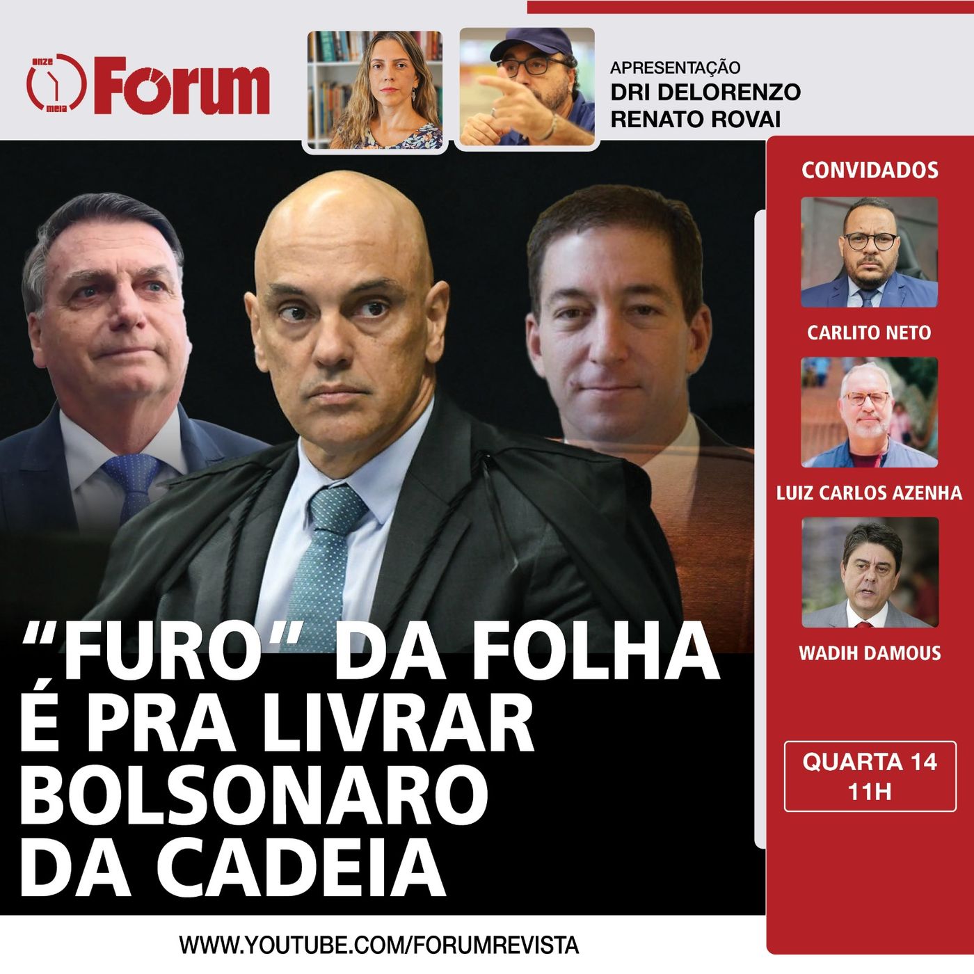Denúncia da Folha e Glenn contra Moraes: o que está por trás? | PGR, Bolsonaro e o caso das joias episode artwork