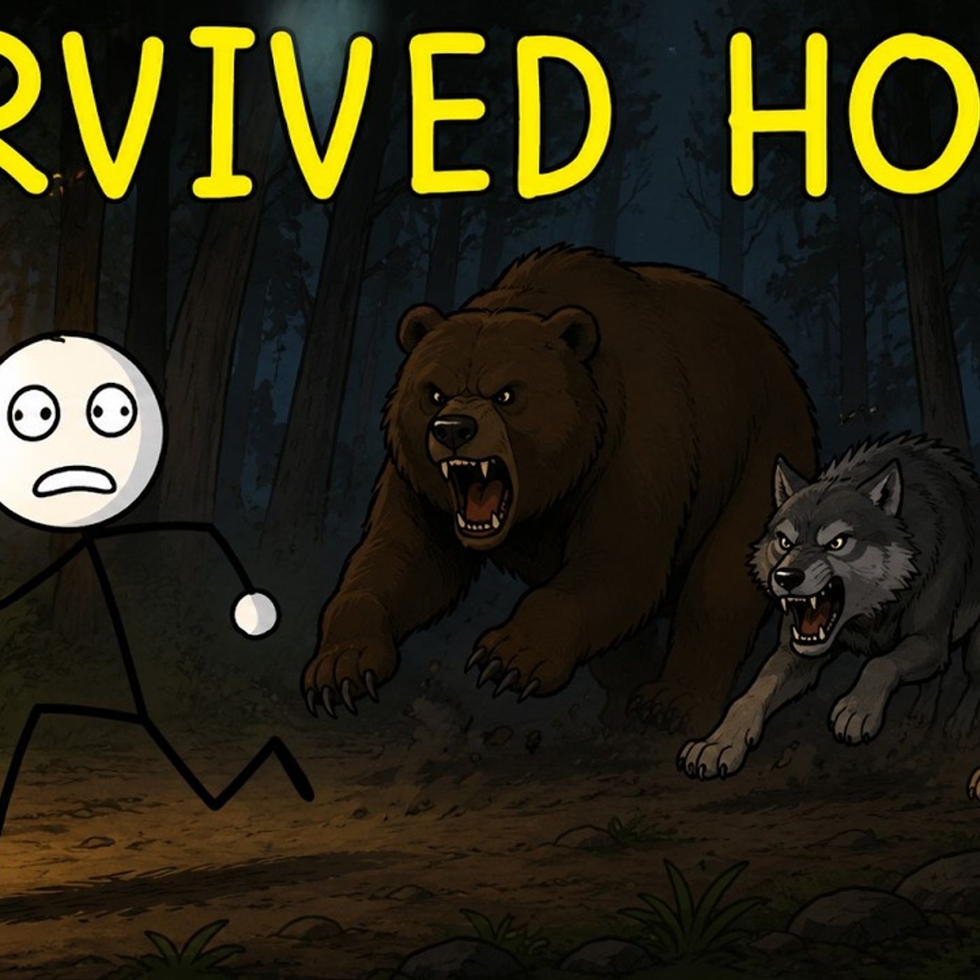 How Did Ancient Humans Survive the World's Deadliest Predators_ episode artwork