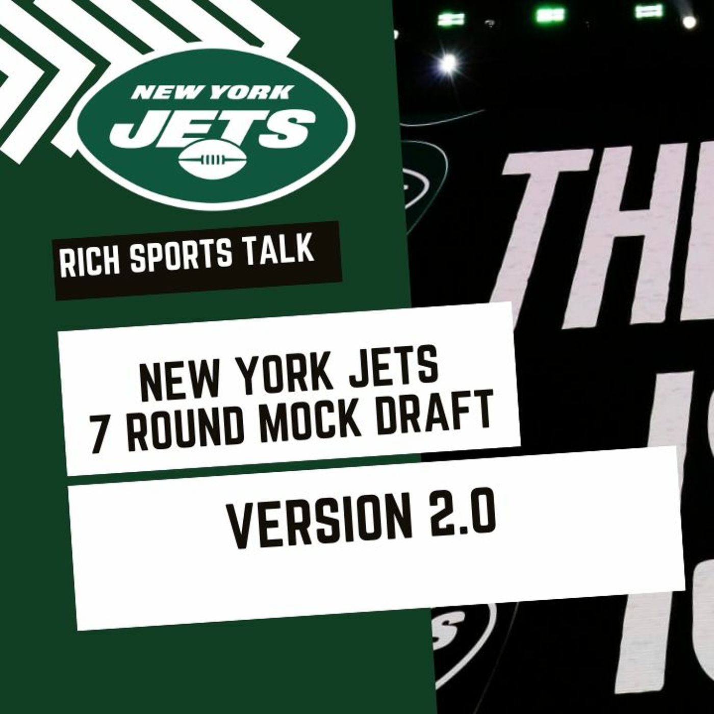 New York Jets 2024 Seven Round Mock Draft  Version 2 0 episode artwork