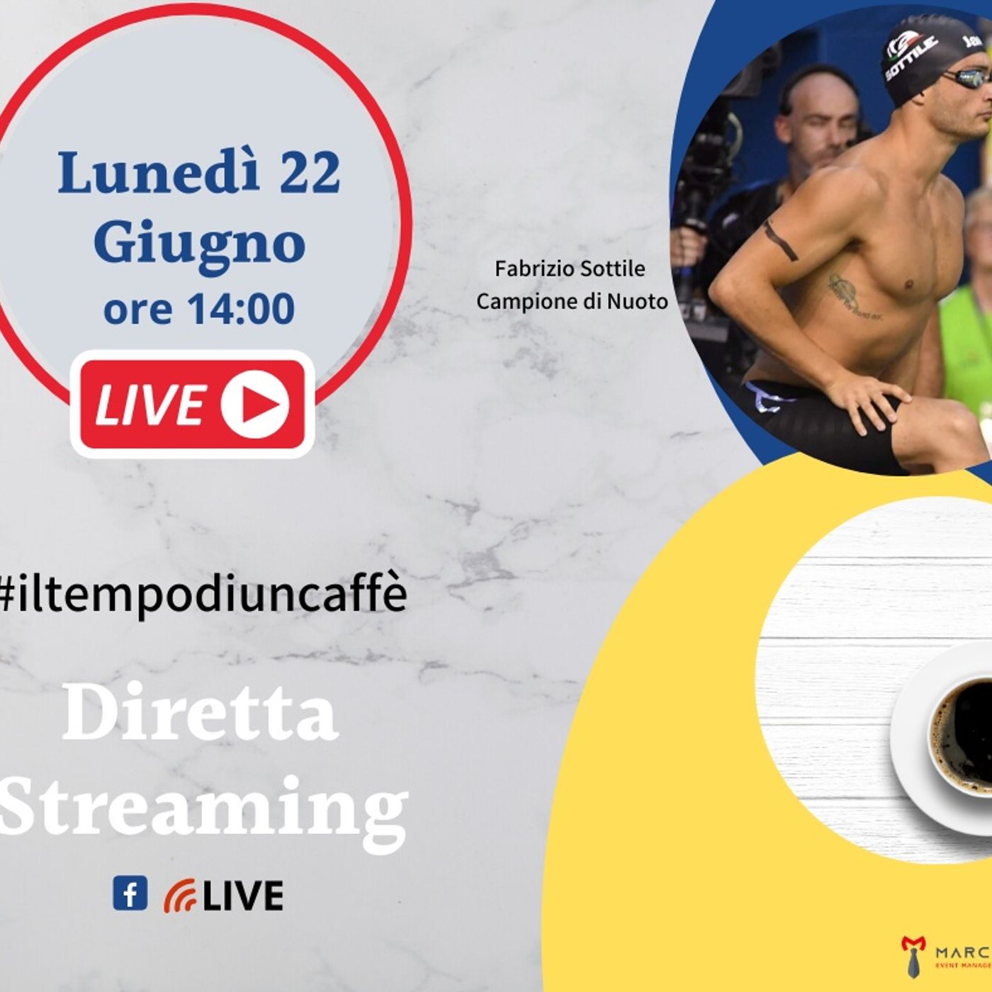 Un caffè con Fabrizio Sottile campione di nuoto paralimpico episode artwork
