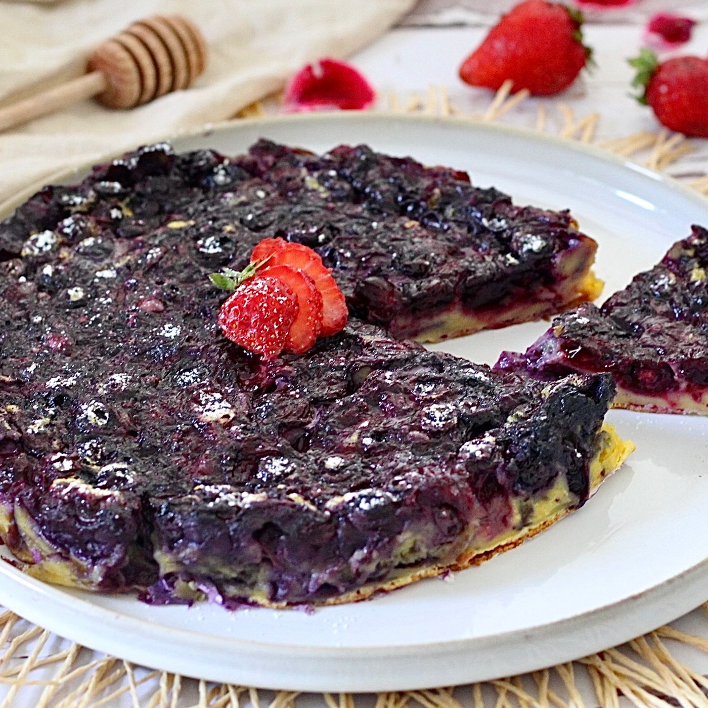 Clafoutis ai mirtilli ricetta veloce episode artwork