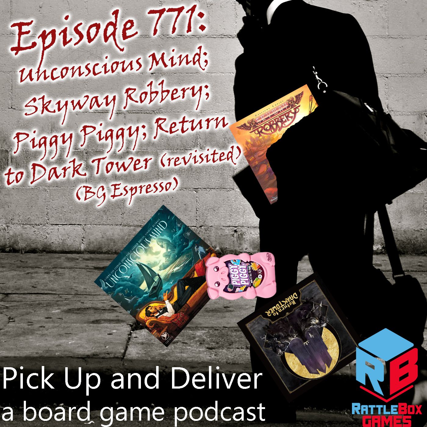 Unconscious Mind; Skyway Robbery; Piggy Piggy; Return to Dark Tower (revisited)