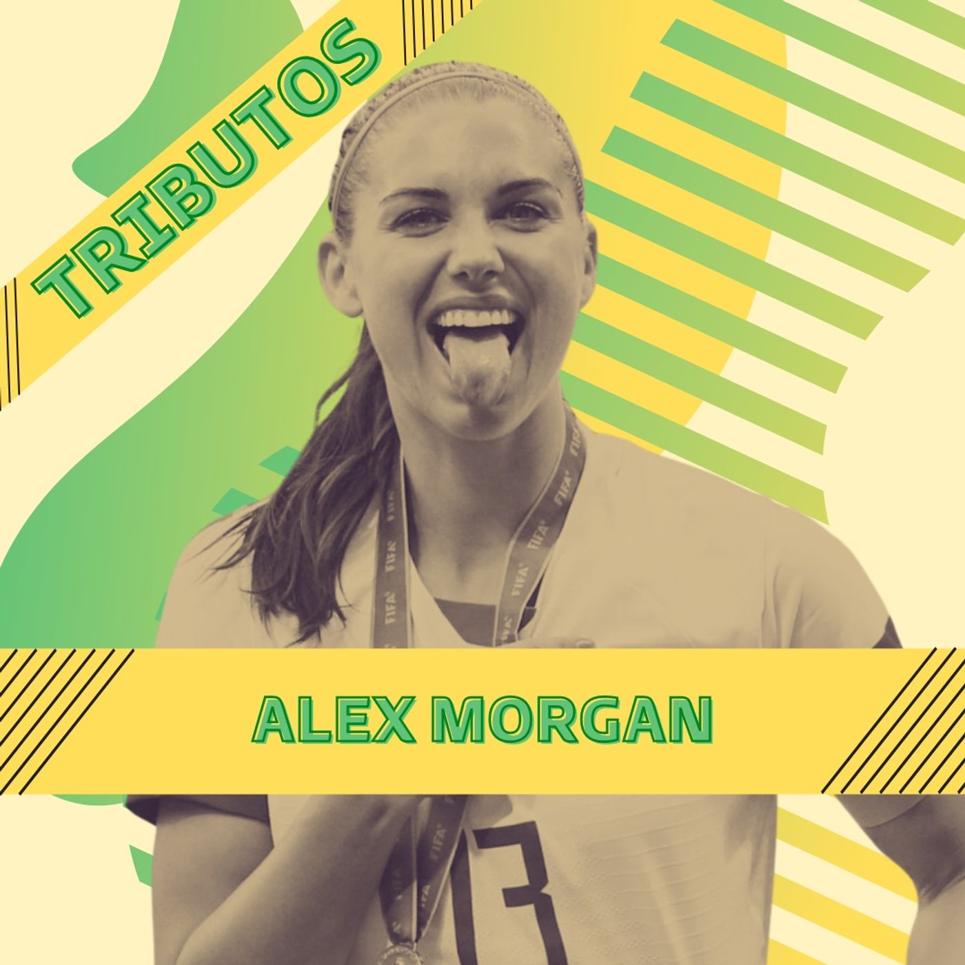 Alex Morgan, la inalcanzable delantera número 13, bicampeona con Estados Unidos episode artwork