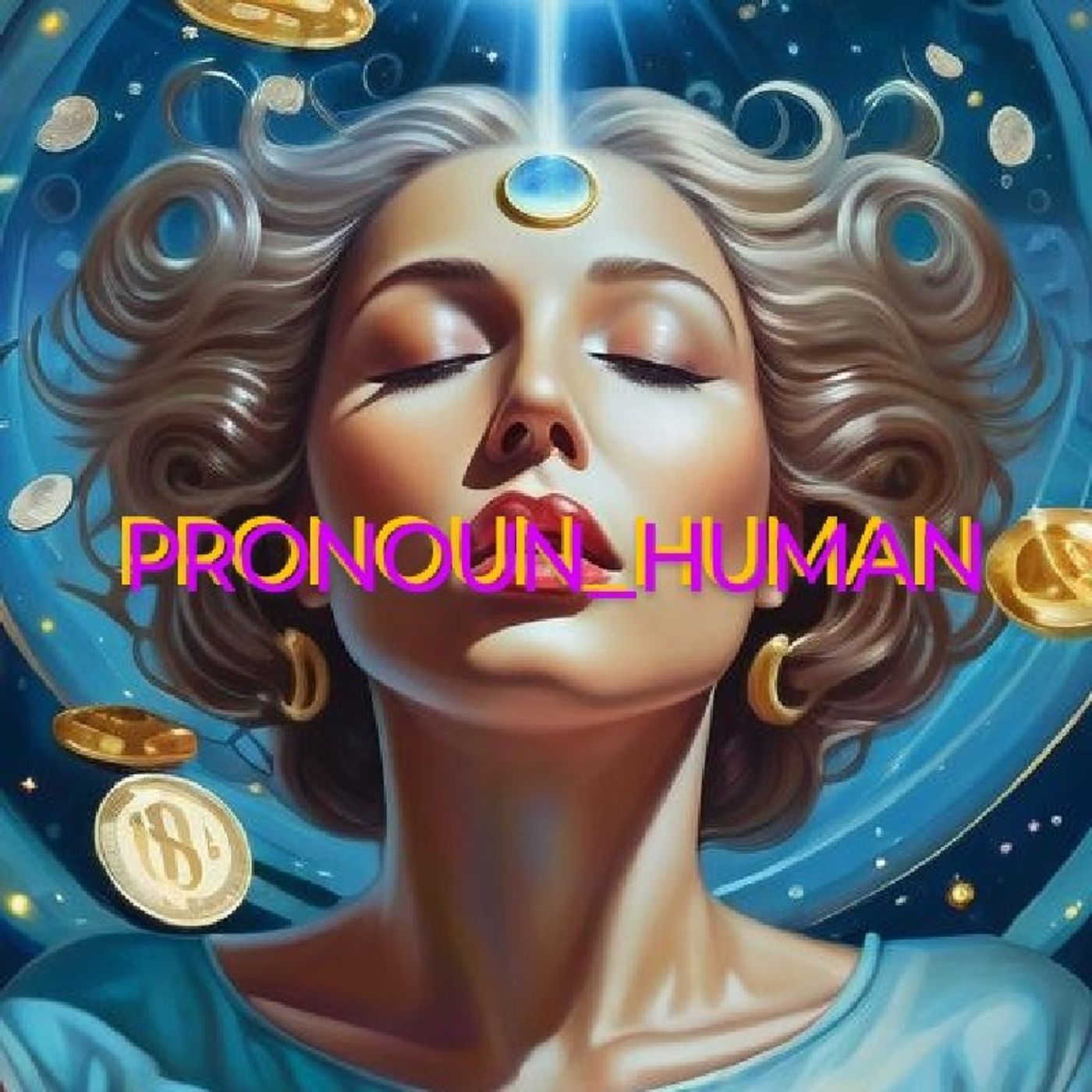 PROUNOUN_HUMAN #13 (LOSING SLEEP GAINING STINK, STRESS AND BIG PHARMA) episode artwork