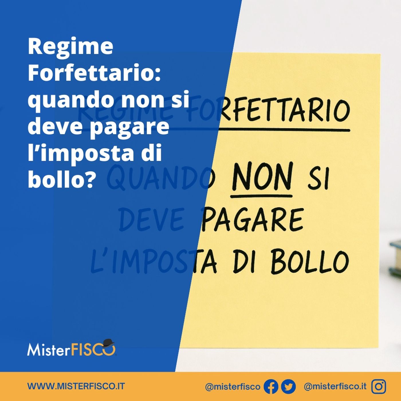 Regime Forfettario: quando non si deve pagare l’imposta di bollo? episode artwork