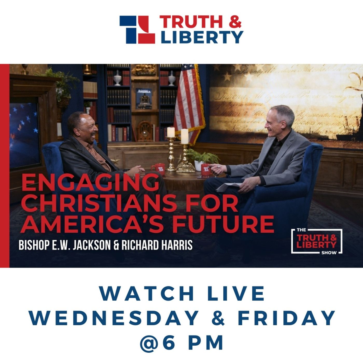 Engaging Christians for America’s Future with Bishop EW Jackson episode artwork