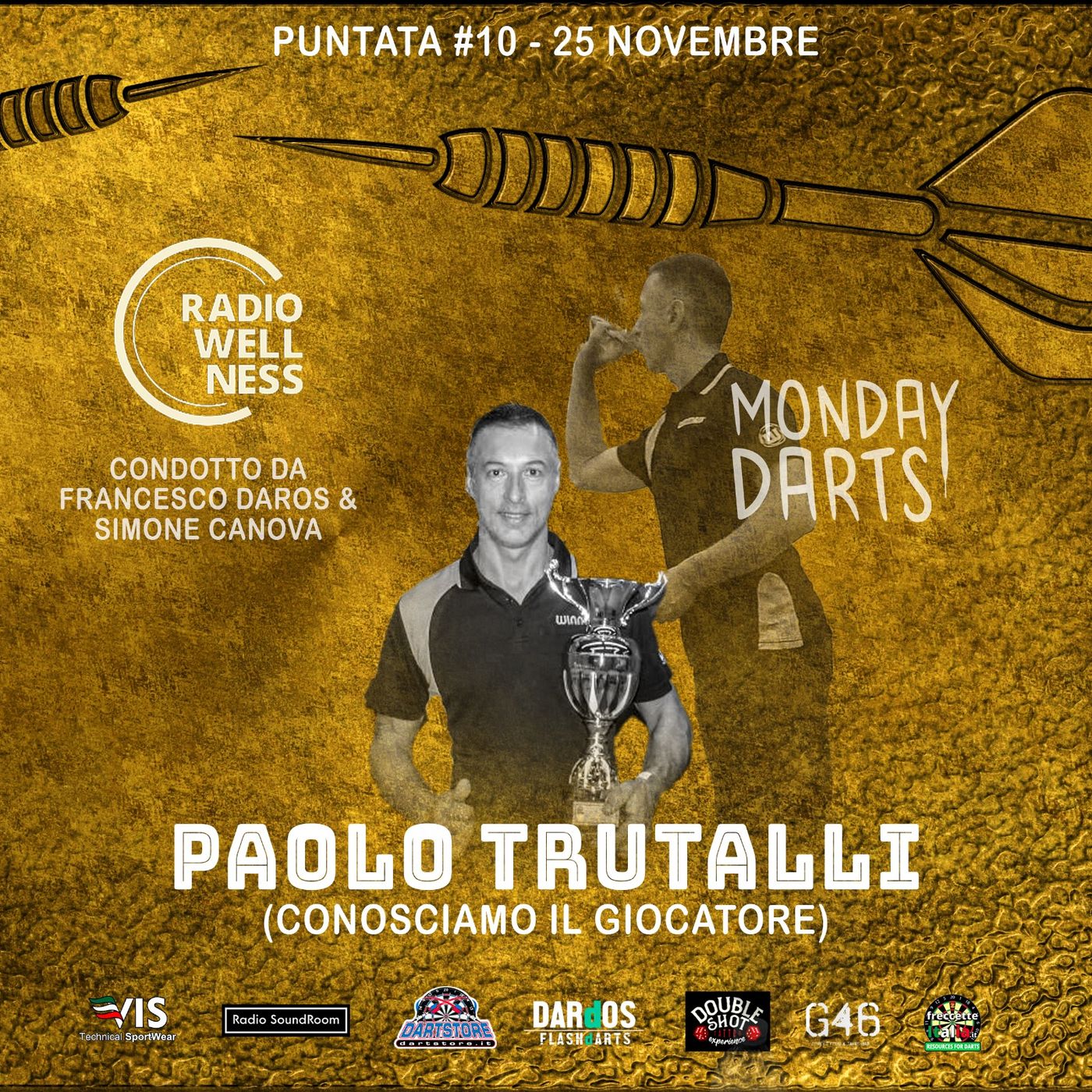MONDAY DART - Decima Puntata - Paolo Trutalli episode artwork