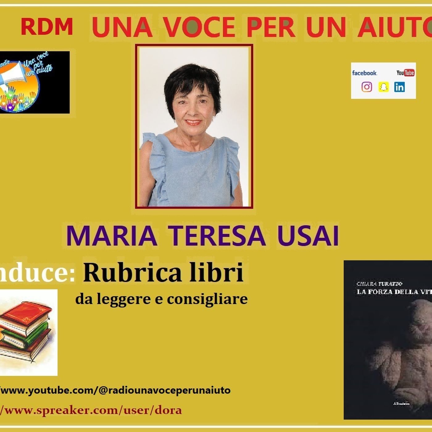 RUBRICA LIBRI: La forza della vita di Chiara Turatto