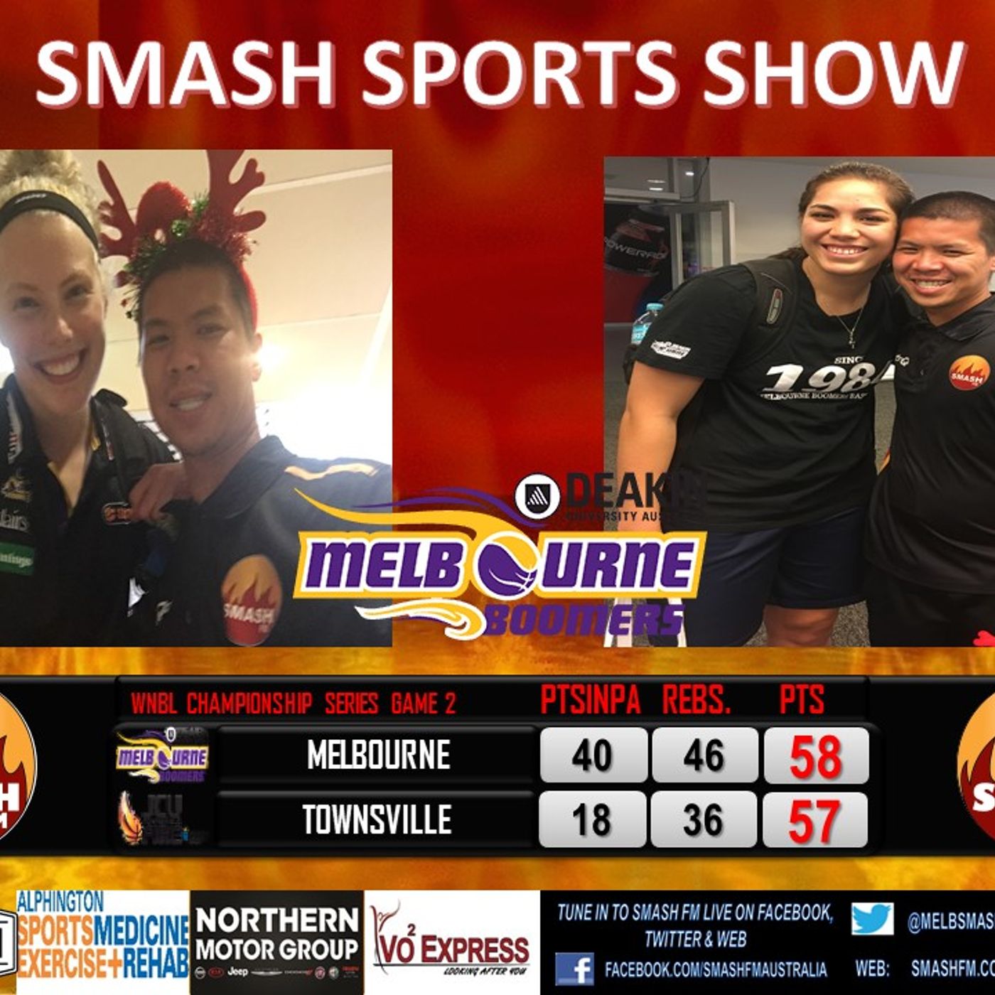 SSS: Melbourne Boomers WNBL Grand Final Game 2 Interviews episode artwork