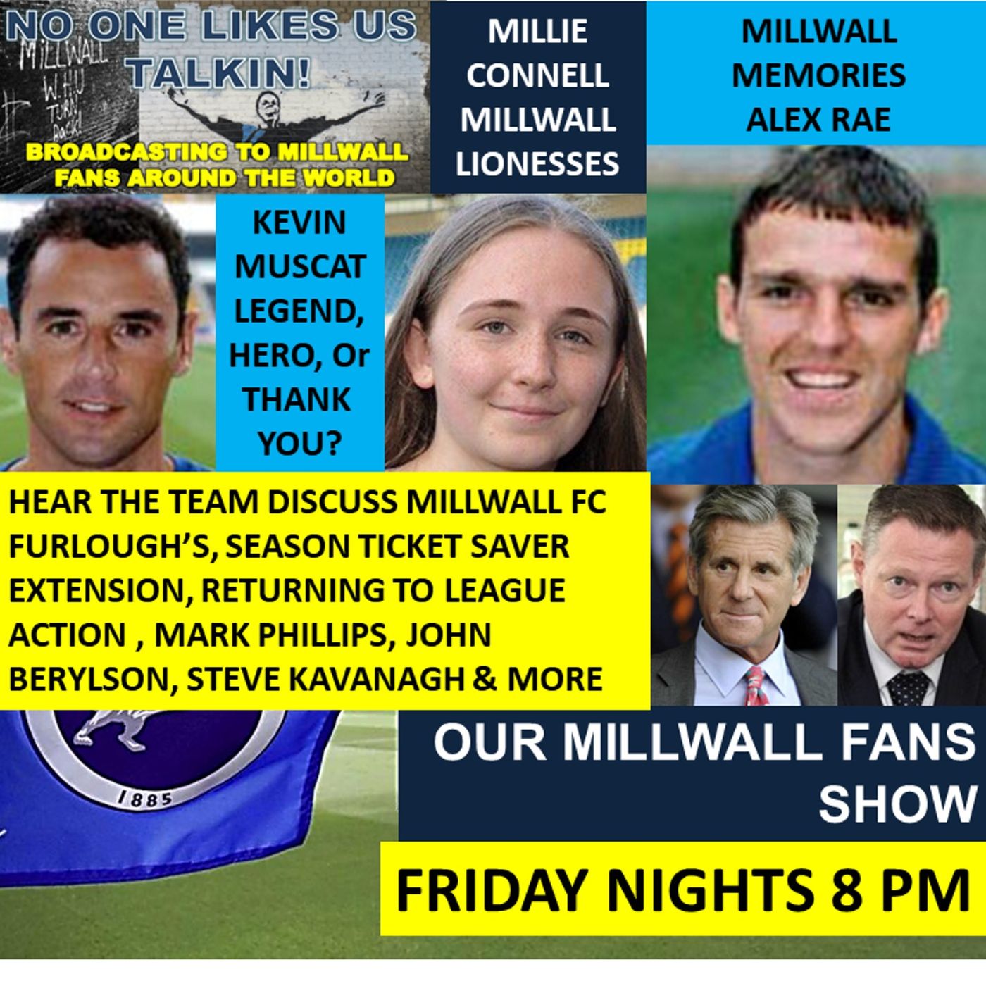 OUR MILLWALL FAN SHOW 100420 Sponsored by Dean Wilson Family Funeral Directors episode artwork