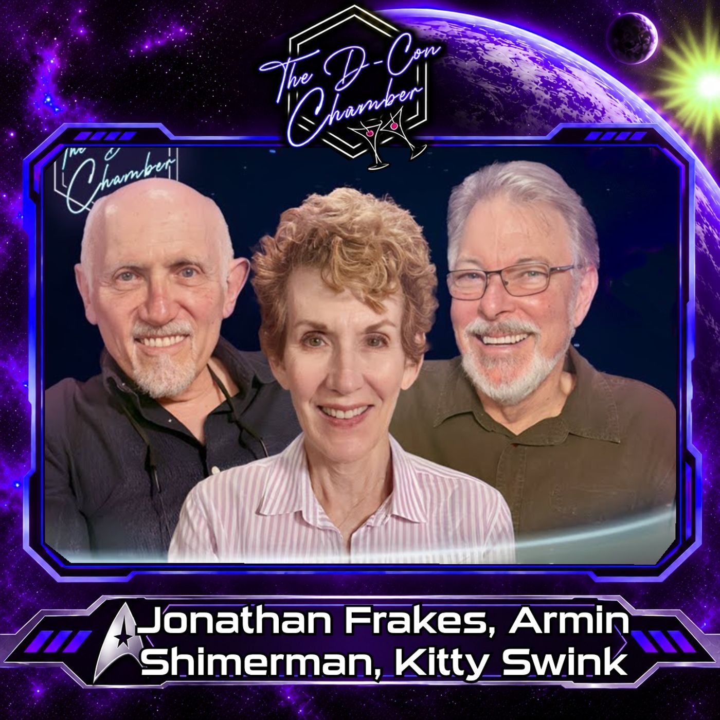 Kitty Swink, Armin Shimerman, & Jonathan Frakes - PanCAN Special