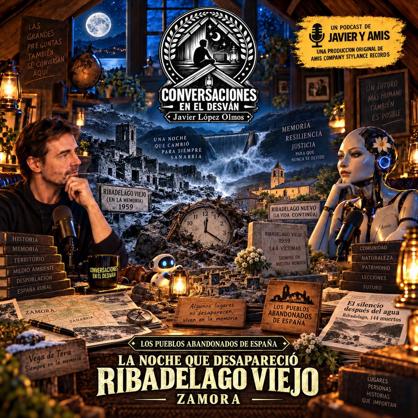 Los pueblos abandonados de España - La noche que desapareció Ribadelago Viejo — Zamora episode artwork