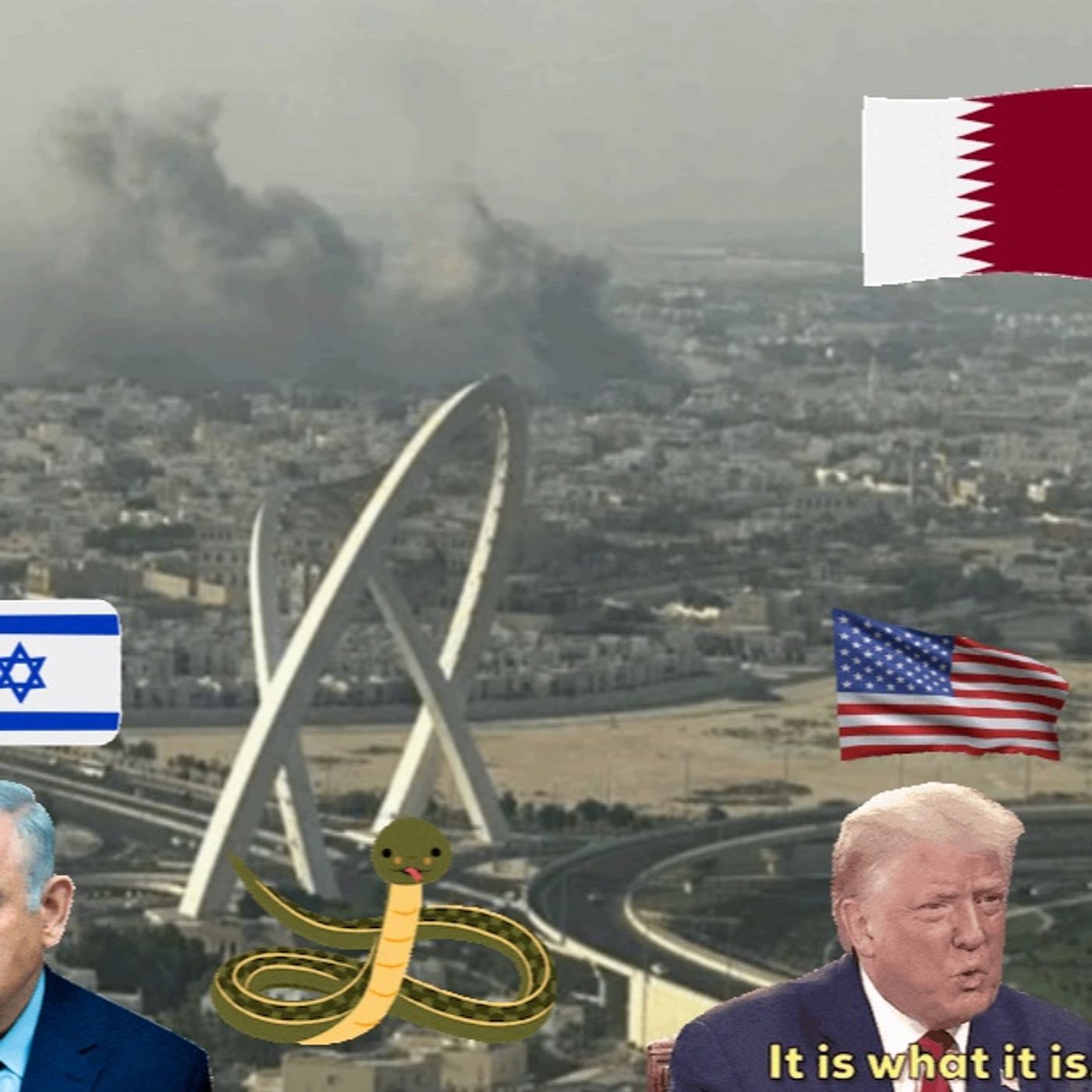 ISREAL BOMBS HAMAS ON (9/9/25 ULTIMATE AUTHORITY IN QATAR!?)