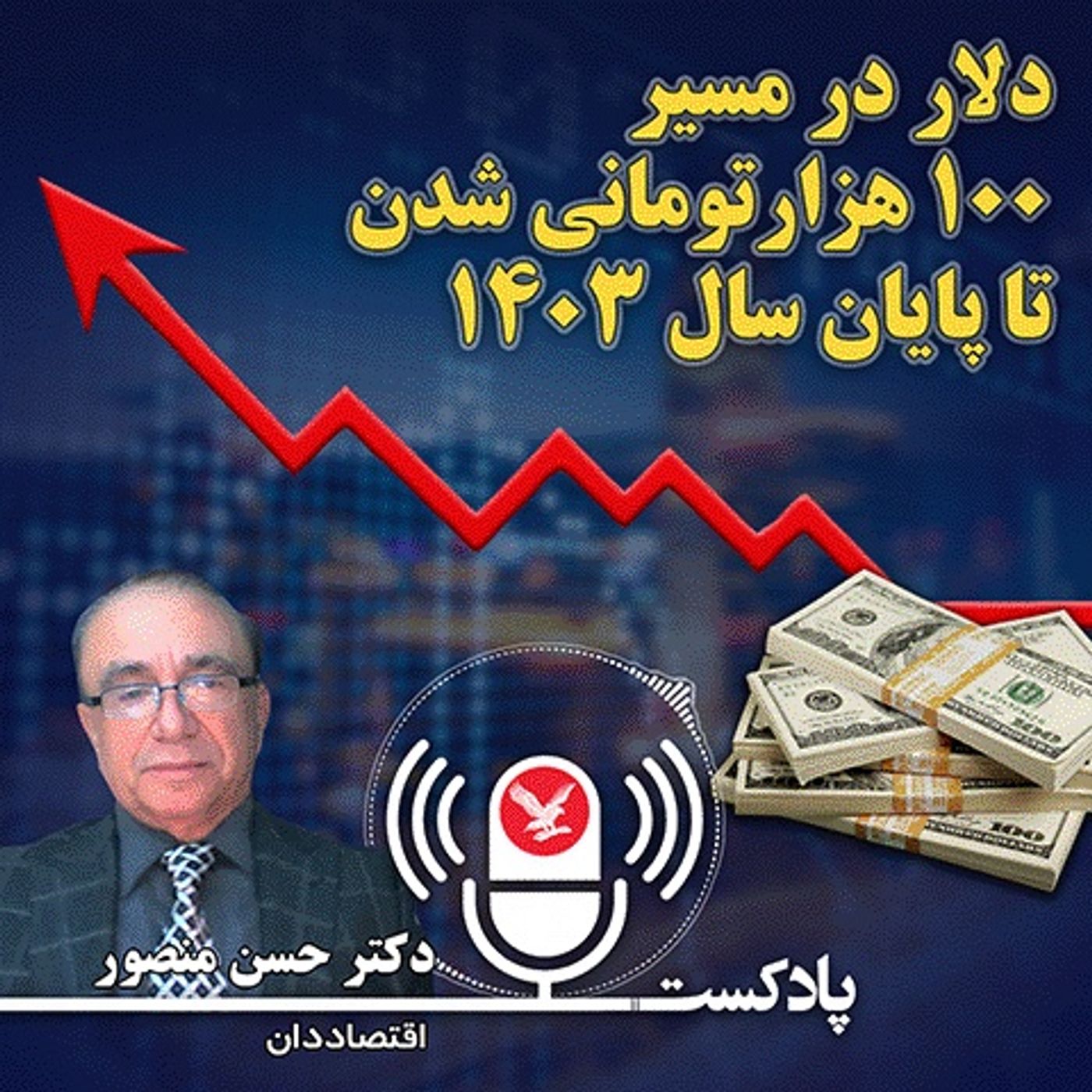 دلار در مسیر ۱۰۰ هزارتومانی شدن تا پایان سال ۱۴۰۳