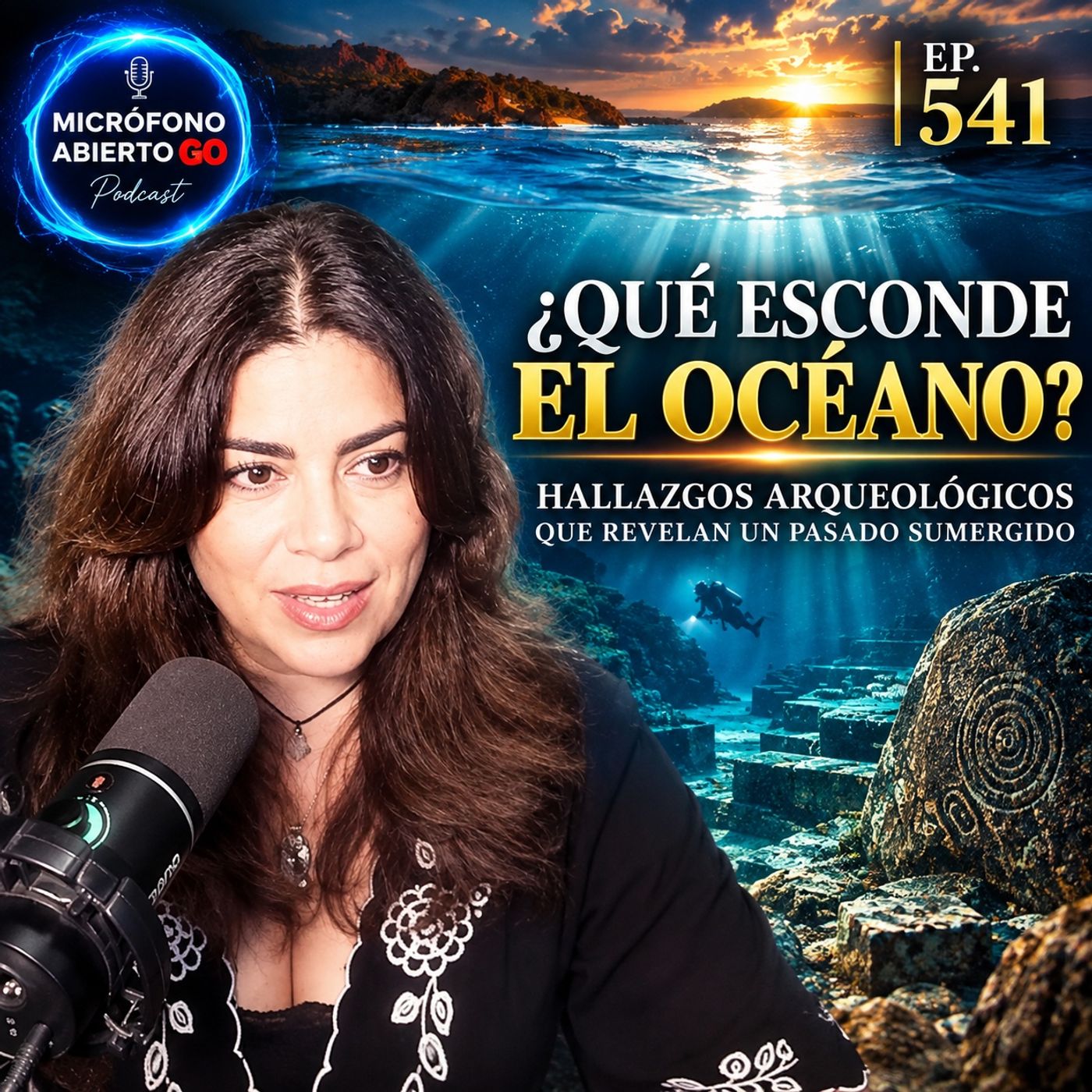 🌊 ¿Qué Esconde el Océano? Hallazgos Arqueológicos que Revelan un Pasado Sumergido | Ep. 541 LIVE