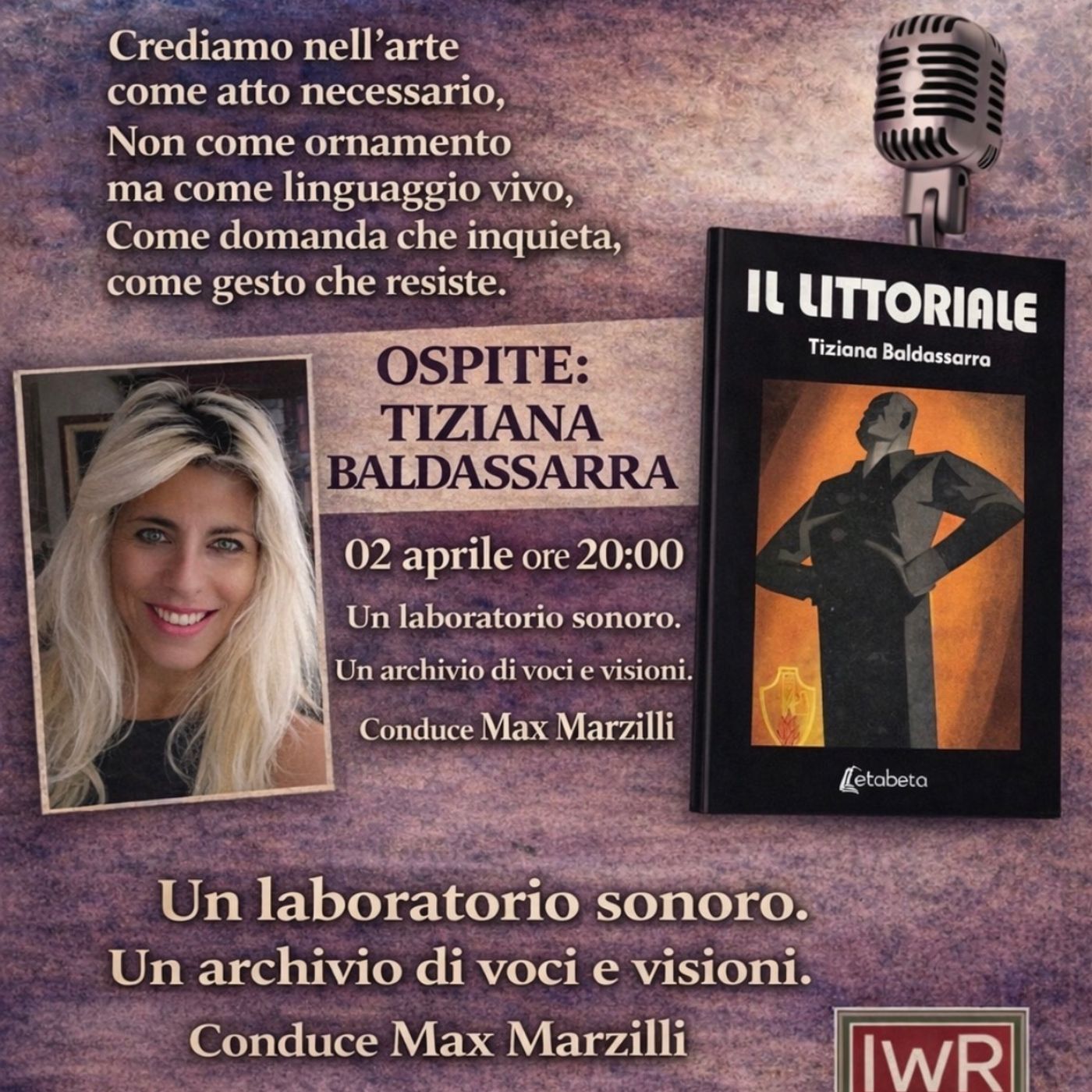 50 SFUMATURE DI CREATIVITA' con la scrittrice TIZIANA BALDASSARRA episode artwork