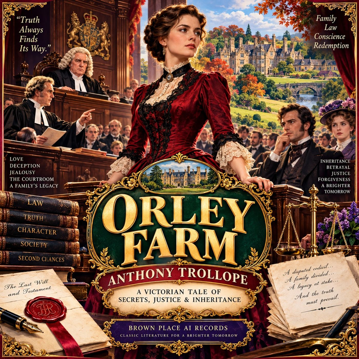 Orley Farm by Anthony Trollope | Victorian Mystery, Courtroom Drama & Moral Conflict Audiobook Part 1 episode artwork