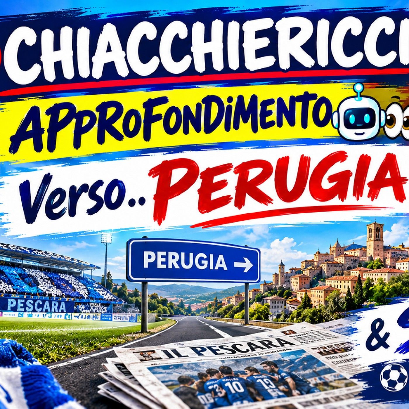 🔴CHIACCHIERICCIA - 🔴👀ApProFonDimeNto 🤖 + ...VerSo Perugia 💭🐬❤️ episode artwork