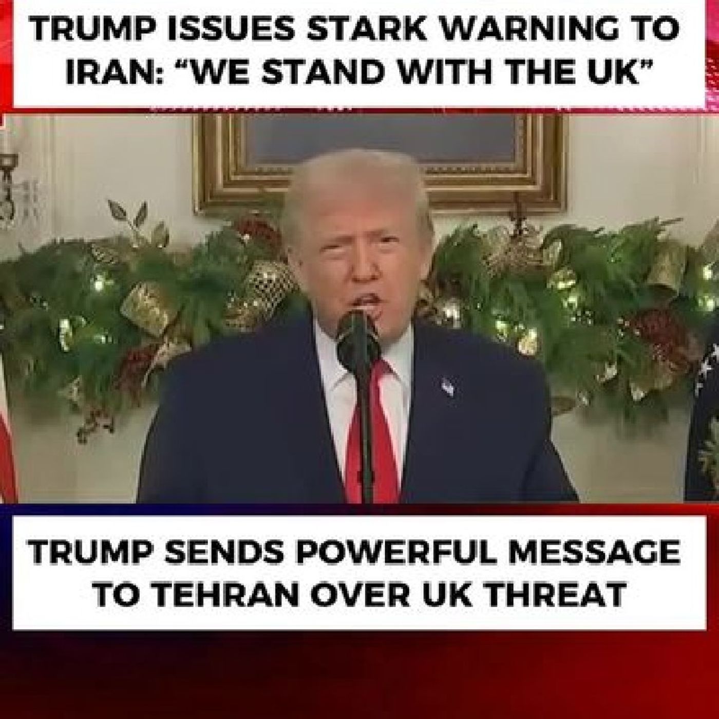 Donald Trump delivers a strong warning to Iran after the Iranian ambassador cautioned the United Kingdom about further involvement in the wa episode artwork