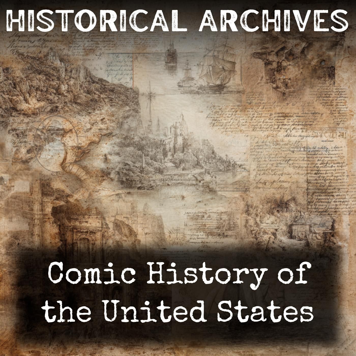 Comic History of the United States podcast artwork
