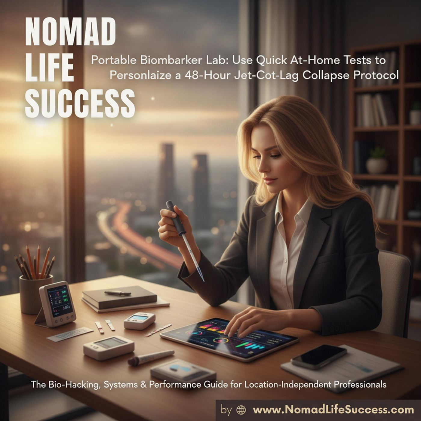 Portable Biomarker Lab: Use Quick At-Home Tests to Personalize a 48-Hour Jet-Lag Collapse Protocol episode artwork