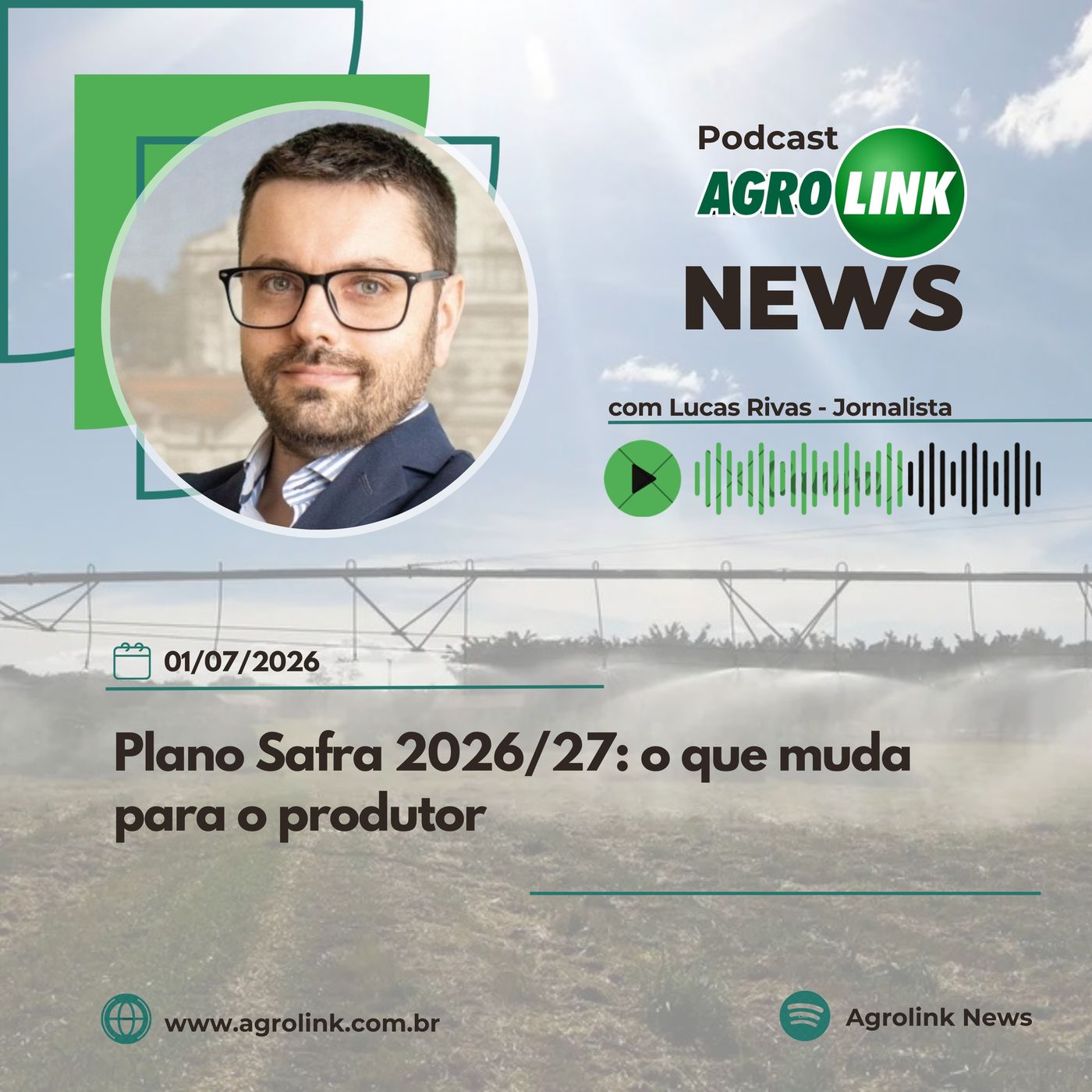 Plano Safra 26/27 destinará com R$ 622 bilhões para grandes e pequenos produtores