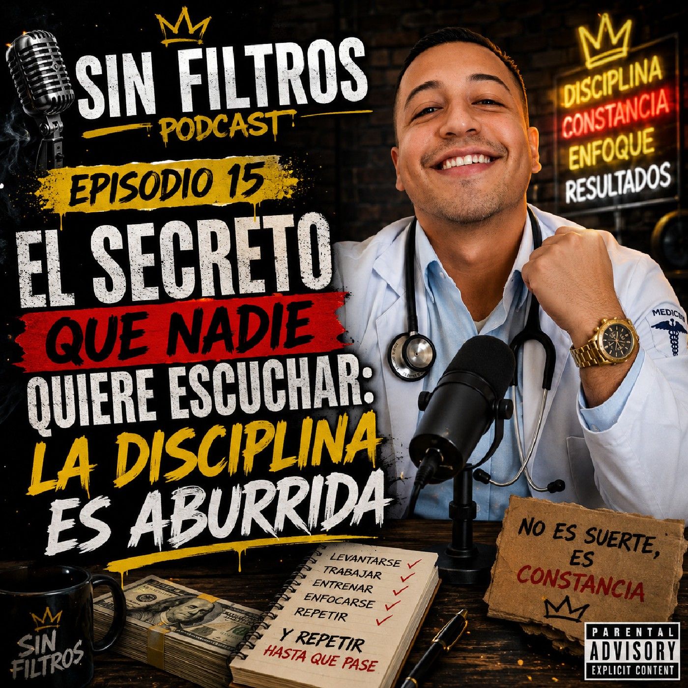🔥 El secreto que nadie quiere escuchar: la disciplina es aburrida 🔥 episode artwork