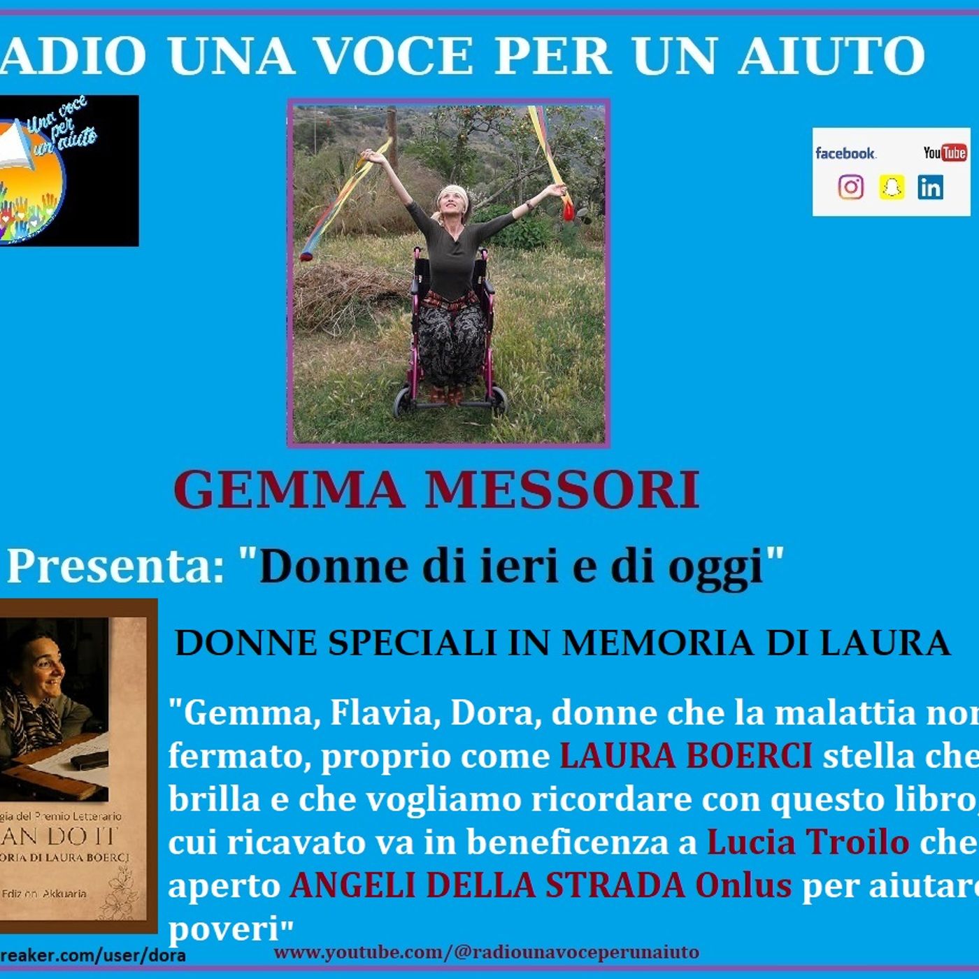 RUBRICA DONNE DI IERI E DI OGGI: I CAN DO IT in memoria di Laura Boerci episode artwork